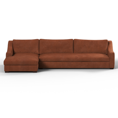 Louis Sectional Sofa — Low-Profile Modular Corner Layout