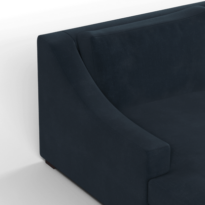 Louis Sectional Sofa — Low-Profile Modular Corner Layout