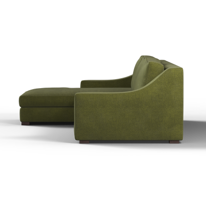 Louis Sectional Sofa — Low-Profile Modular Corner Layout