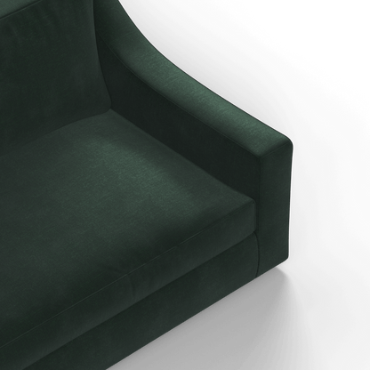 Louis Sectional Sofa — Low-Profile Modular Corner Layout