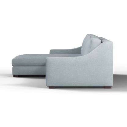 Louis Sectional Sofa — Low-Profile Modular Corner Layout