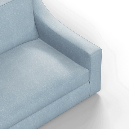 Louis Sectional Sofa — Low-Profile Modular Corner Layout