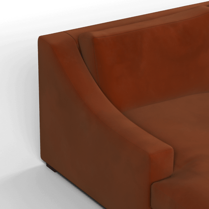 Louis Sectional Sofa — Low-Profile Modular Corner Layout