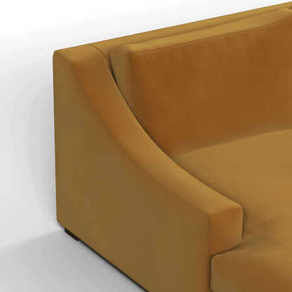 Louis Sectional Sofa — Low-Profile Modular Corner Layout