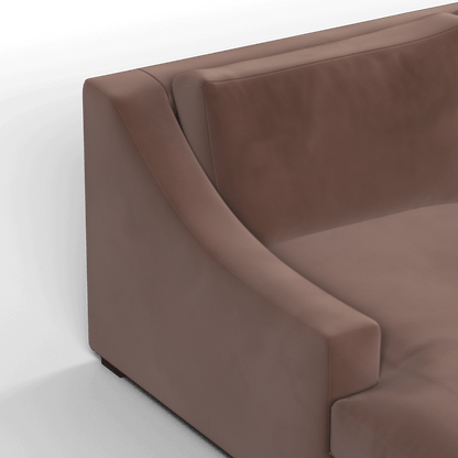 Louis Sectional Sofa — Low-Profile Modular Corner Layout