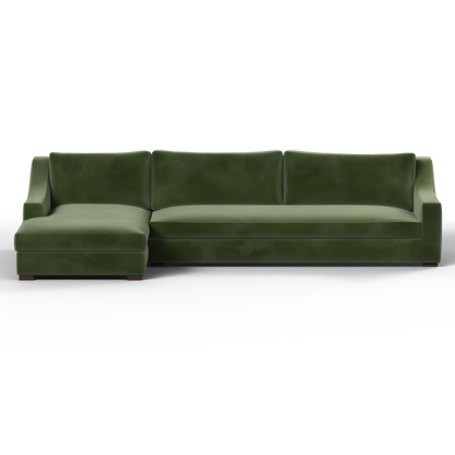 Louis Sectional Sofa — Low-Profile Modular Corner Layout