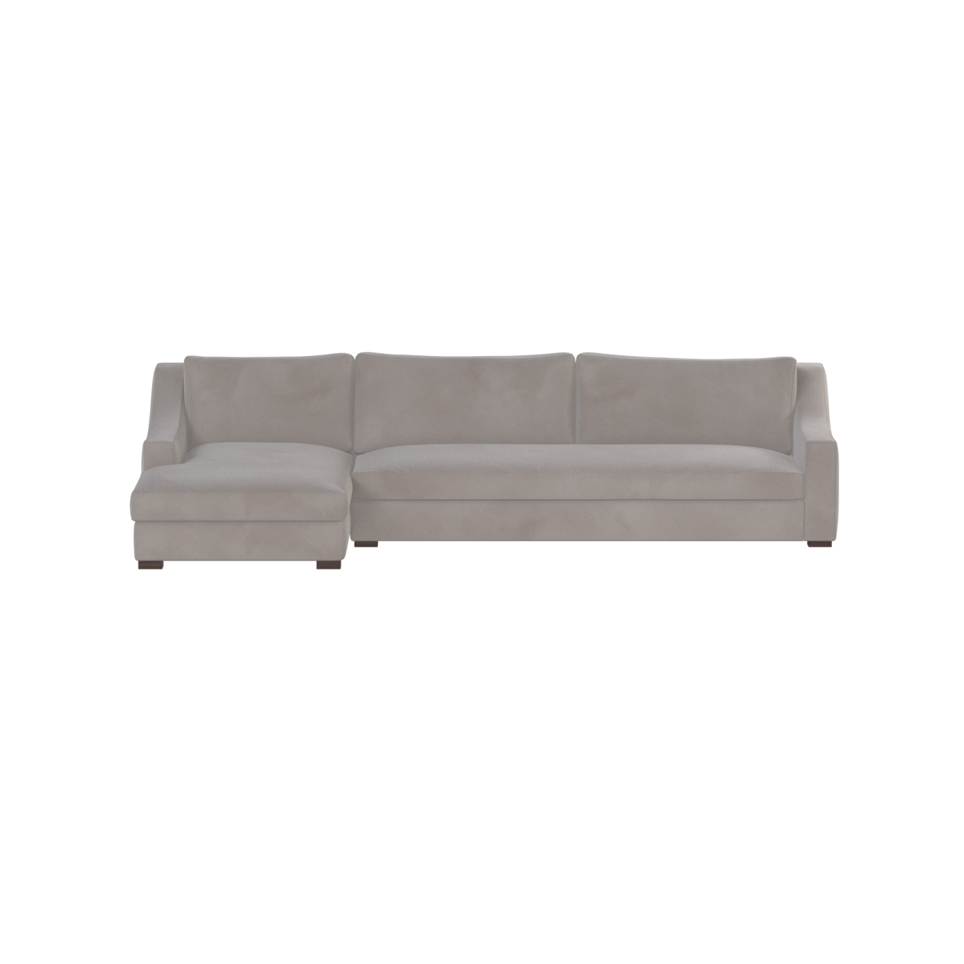 Louis Sectional Sofa — Low-Profile Modular Corner Layout