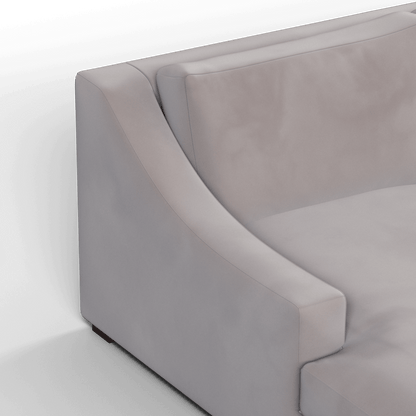 Louis Sectional Sofa — Low-Profile Modular Corner Layout