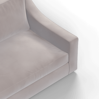 Louis Sectional Sofa — Low-Profile Modular Corner Layout