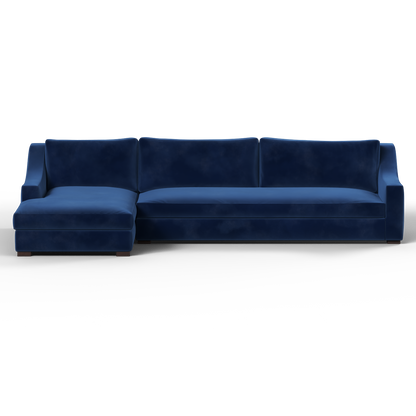 Louis Sectional Sofa — Low-Profile Modular Corner Layout