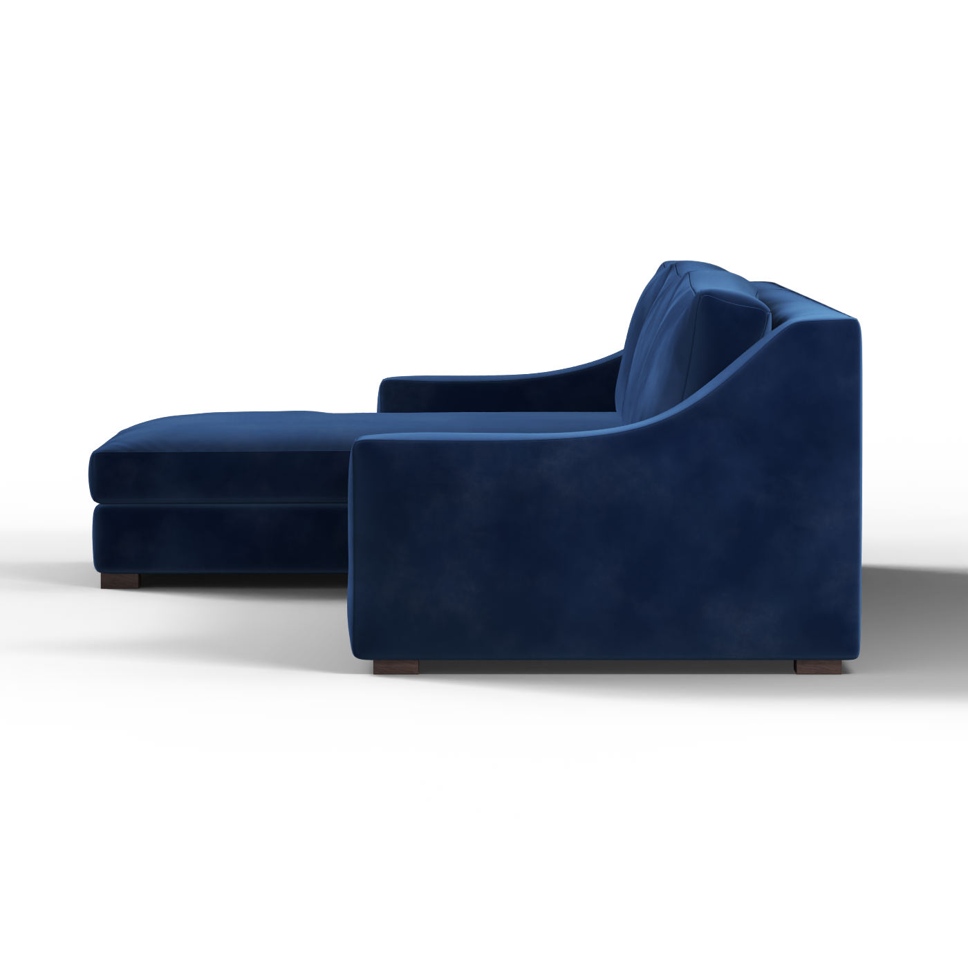 Louis Sectional Sofa — Low-Profile Modular Corner Layout