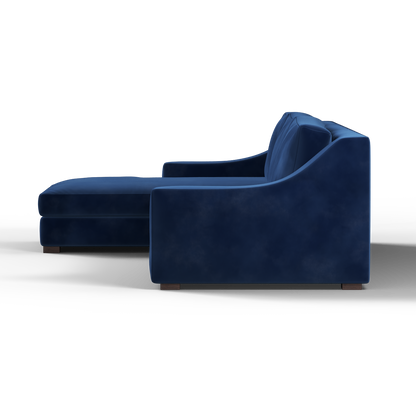 Louis Sectional Sofa — Low-Profile Modular Corner Layout