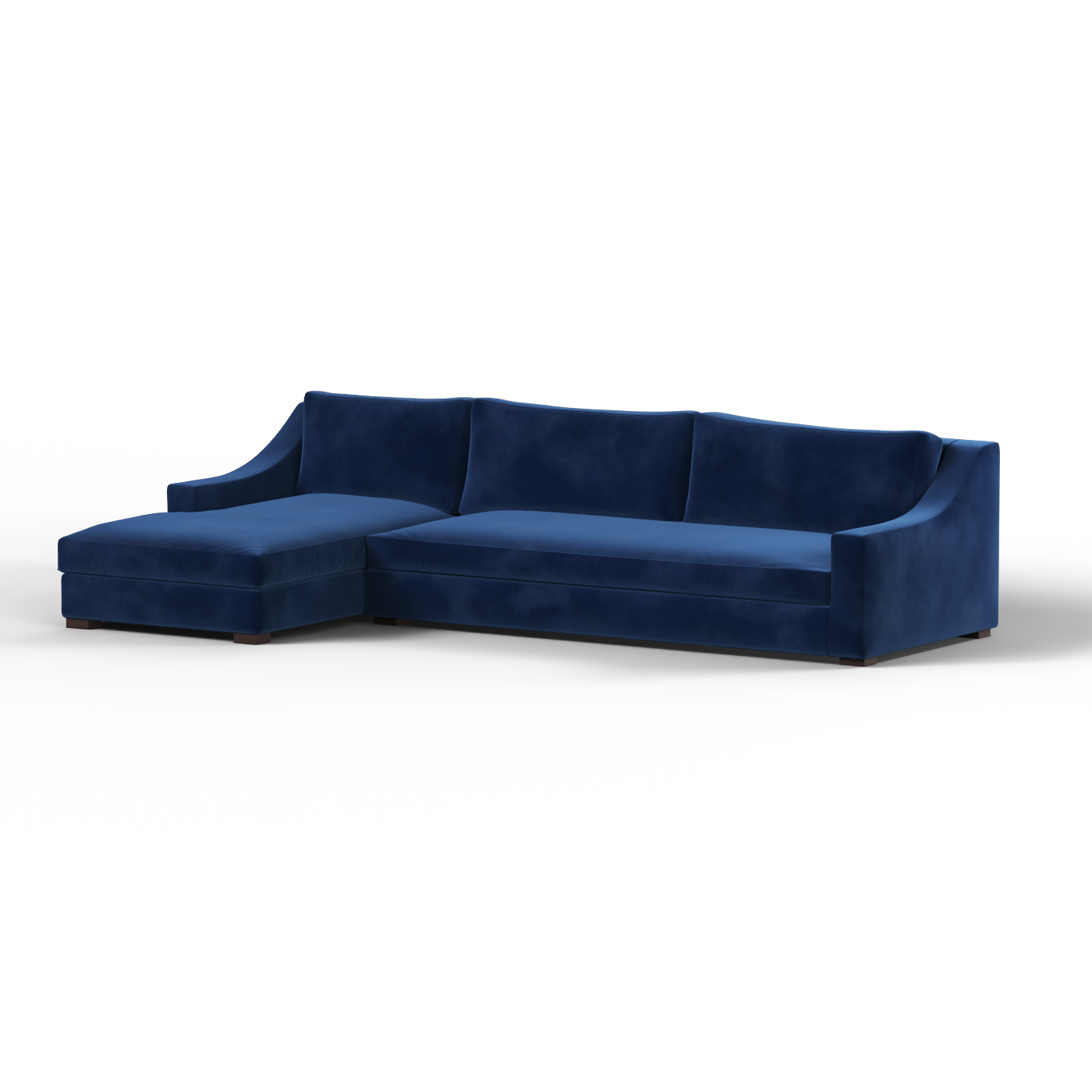 Louis Sectional Sofa — Low-Profile Modular Corner Layout