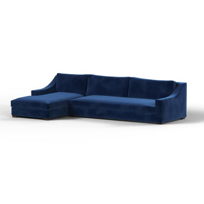 Louis Sectional Sofa — Low-Profile Modular Corner Layout