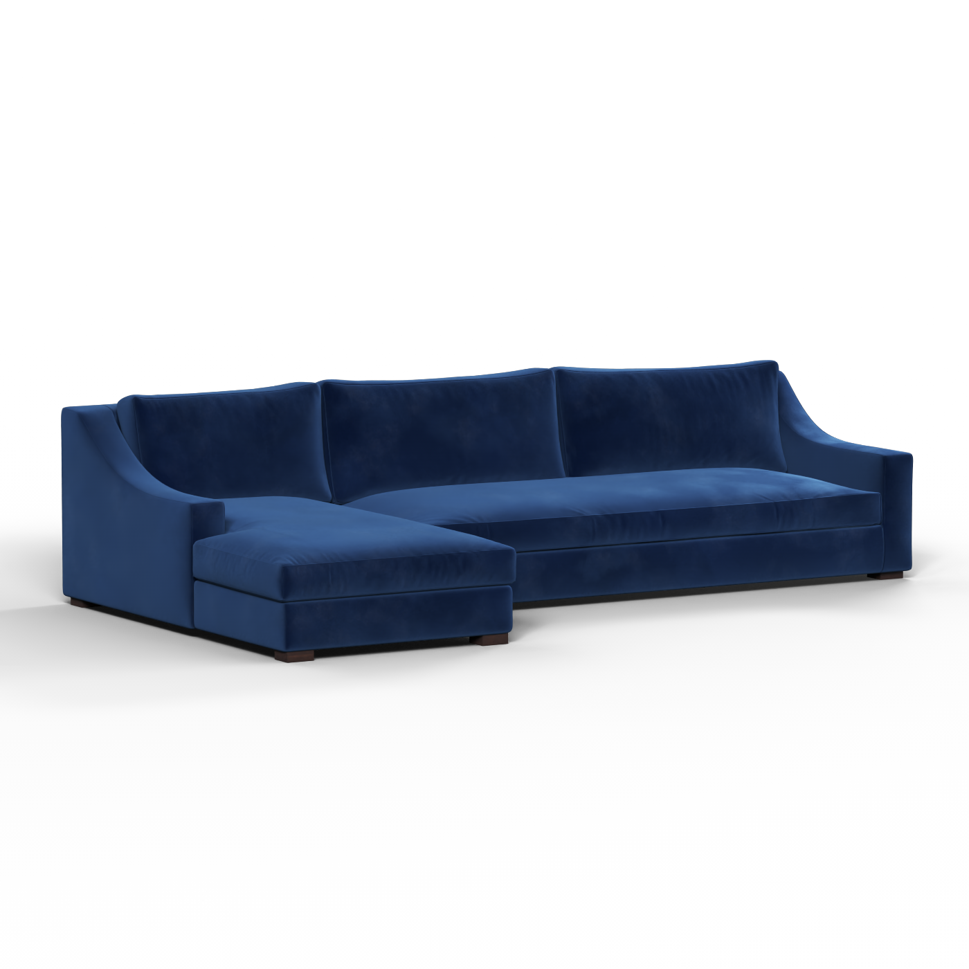 Louis Sectional Sofa — Low-Profile Modular Corner Layout