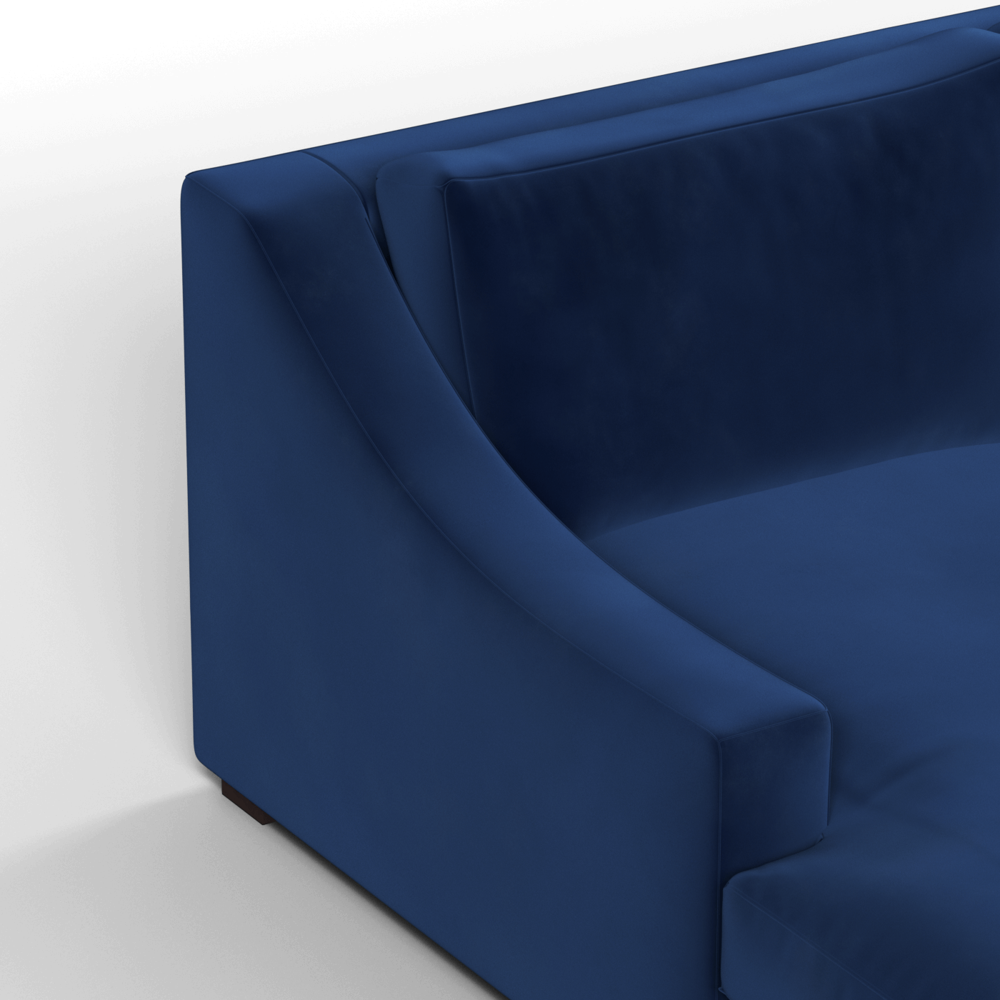 Louis Sectional Sofa — Low-Profile Modular Corner Layout