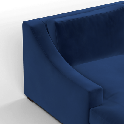 Louis Sectional Sofa — Low-Profile Modular Corner Layout