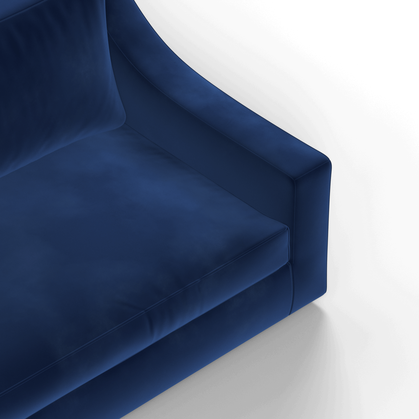 Louis Sectional Sofa — Low-Profile Modular Corner Layout