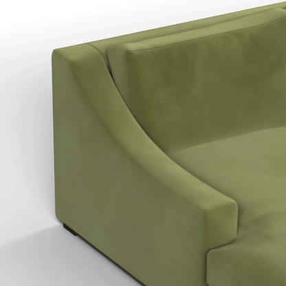 Louis Sectional Sofa — Low-Profile Modular Corner Layout