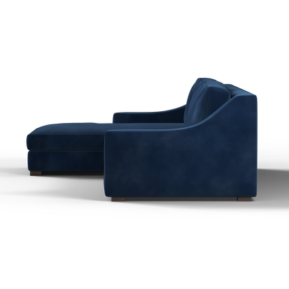 Louis Sectional Sofa — Low-Profile Modular Corner Layout