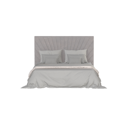 Lucia Bed With High Refined Headboard