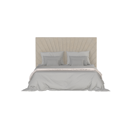 Lucia Bed With High Refined Headboard