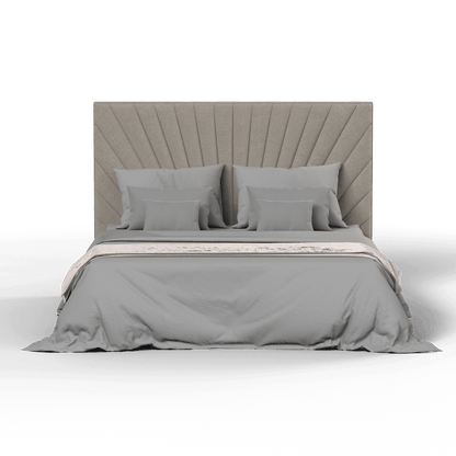 Lucia Bed With High Refined Headboard