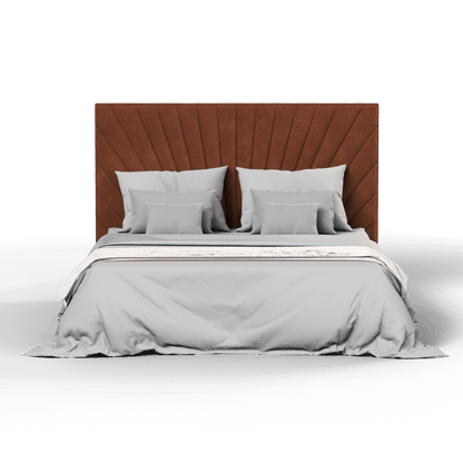Lucia Bed With High Refined Headboard
