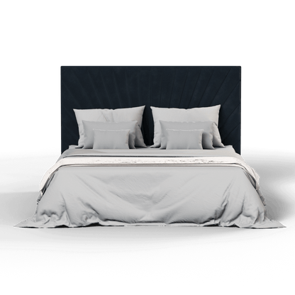 Lucia Bed With High Refined Headboard