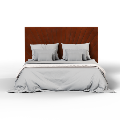 Lucia Bed With High Refined Headboard