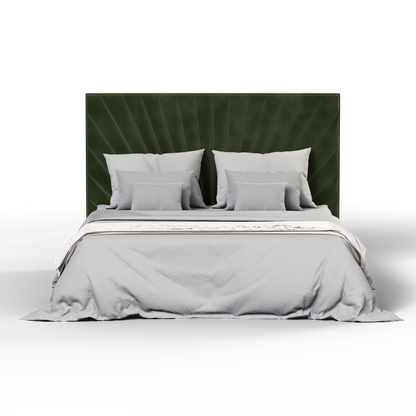 Lucia Bed With High Refined Headboard