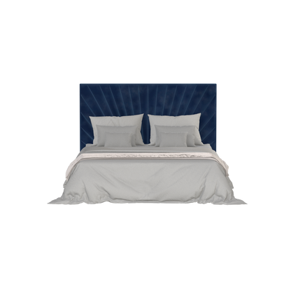 Lucia Bed With High Refined Headboard