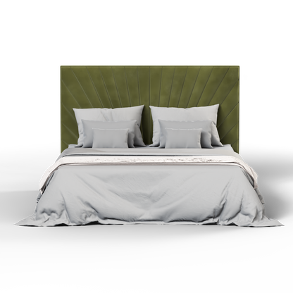Lucia Bed With High Refined Headboard