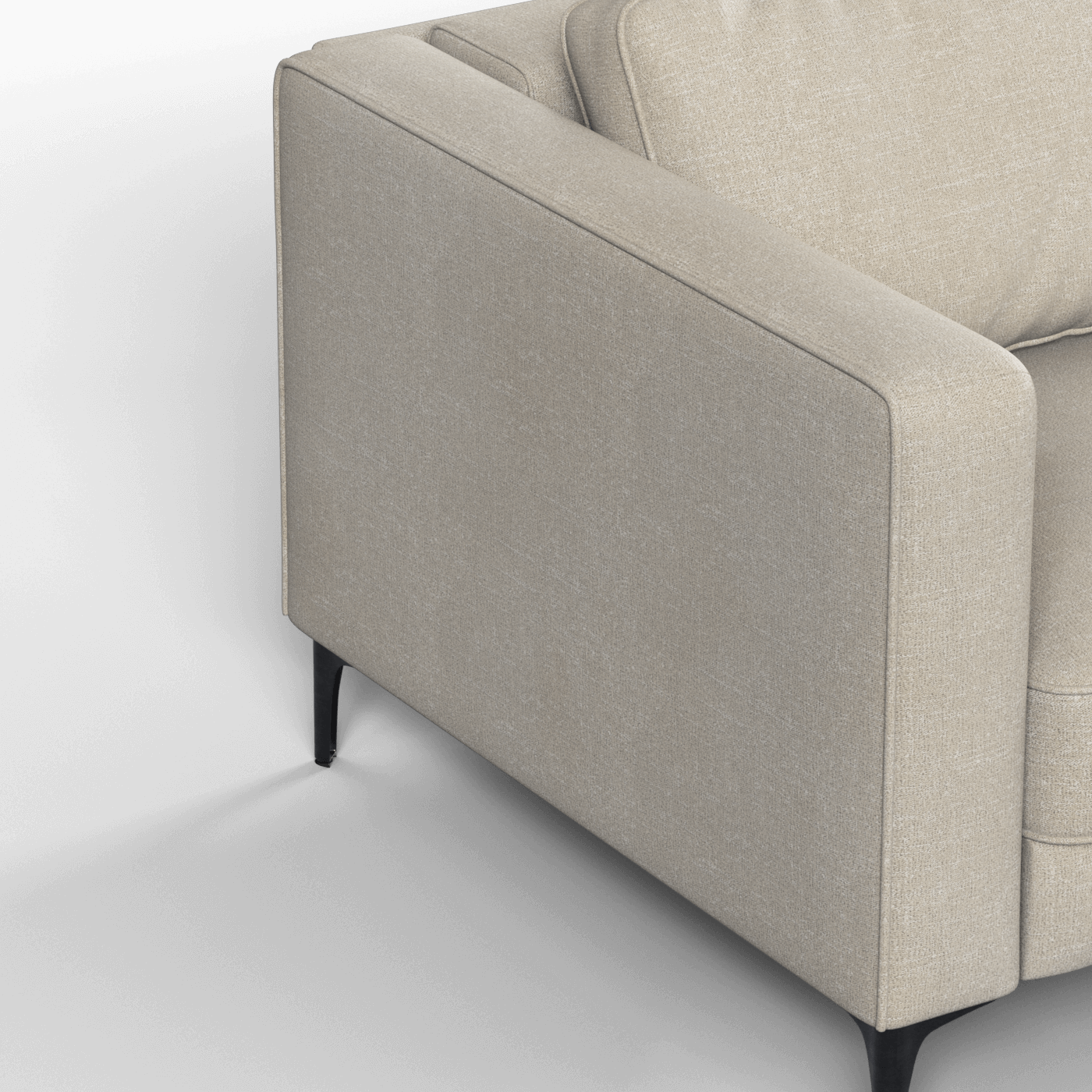 Nova Modern Silhouette Sofa