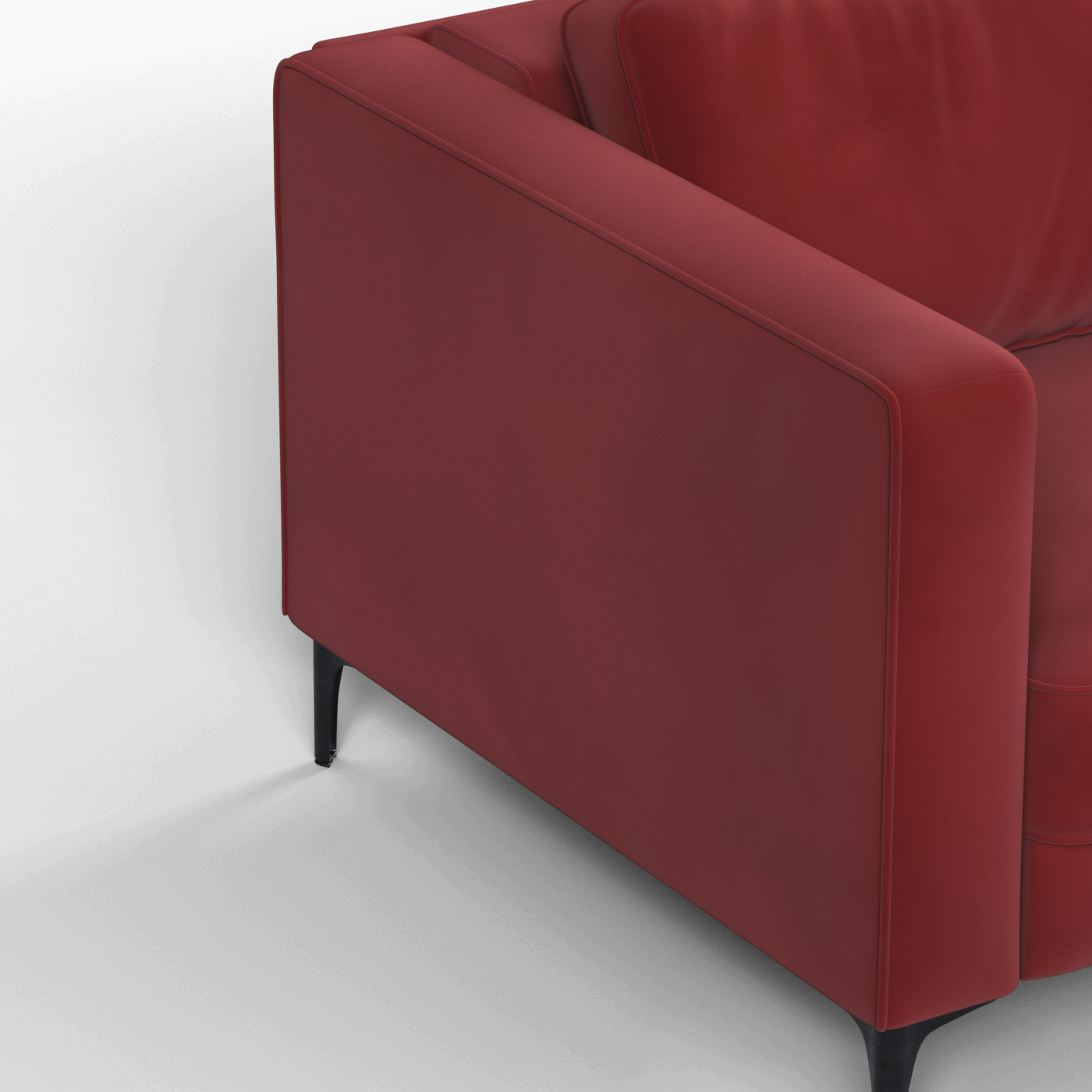 Nova Modern Silhouette Sofa