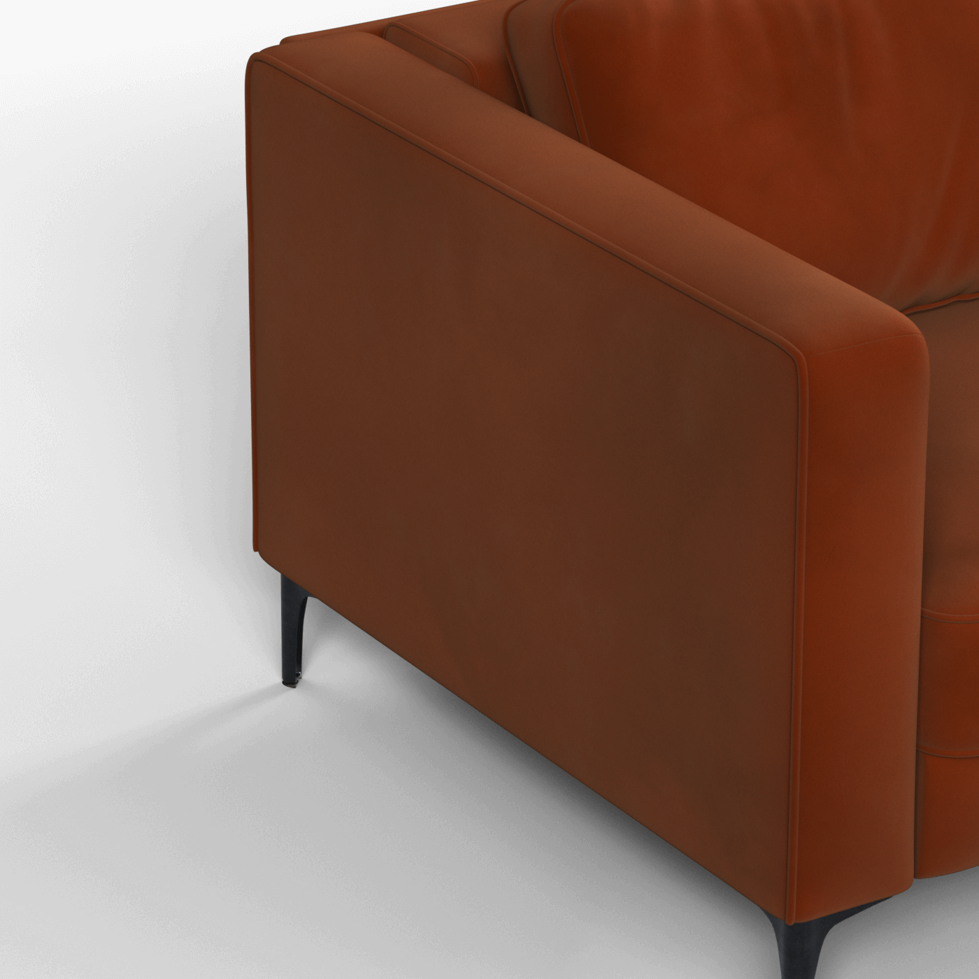 Nova Modern Silhouette Sofa