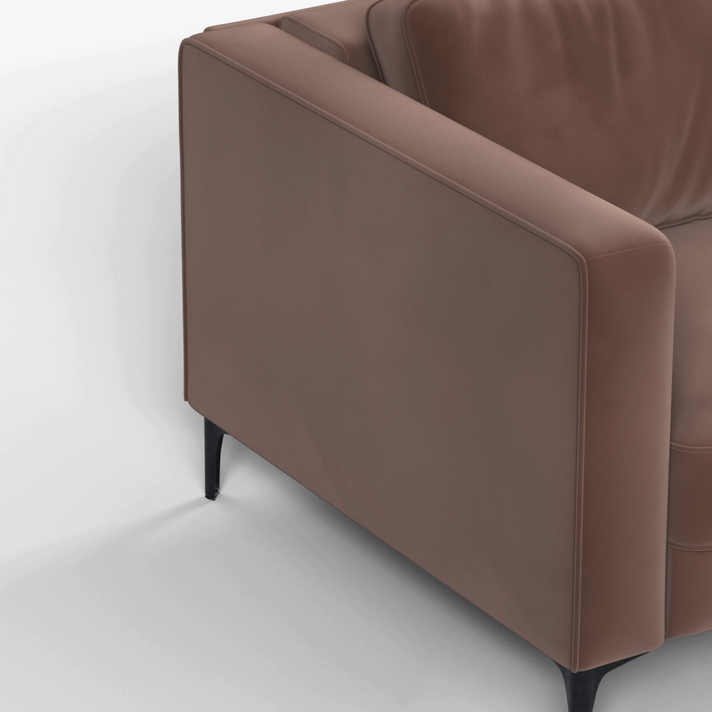 Nova Modern Silhouette Sofa