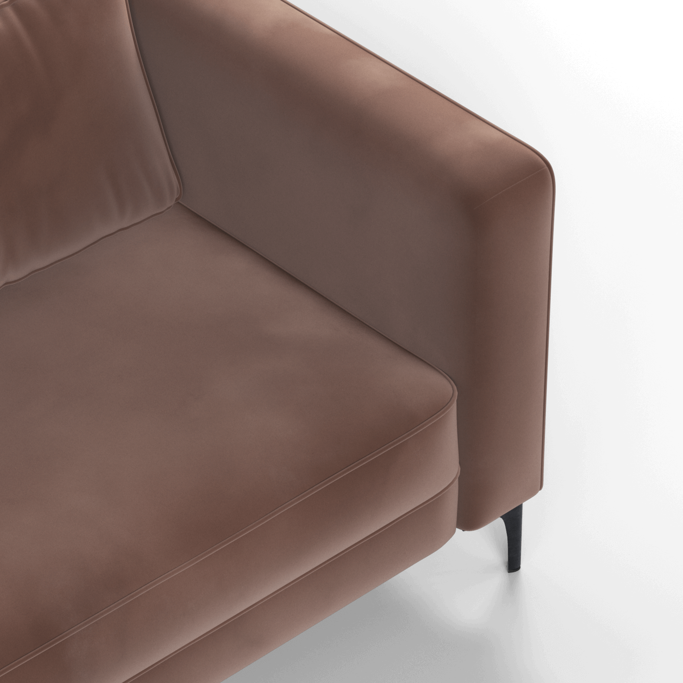 Nova Modern Silhouette Sofa