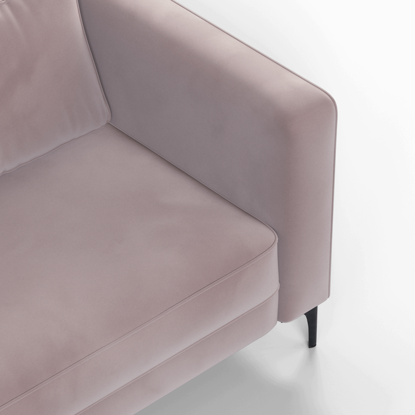 Nova Modern Silhouette Sofa