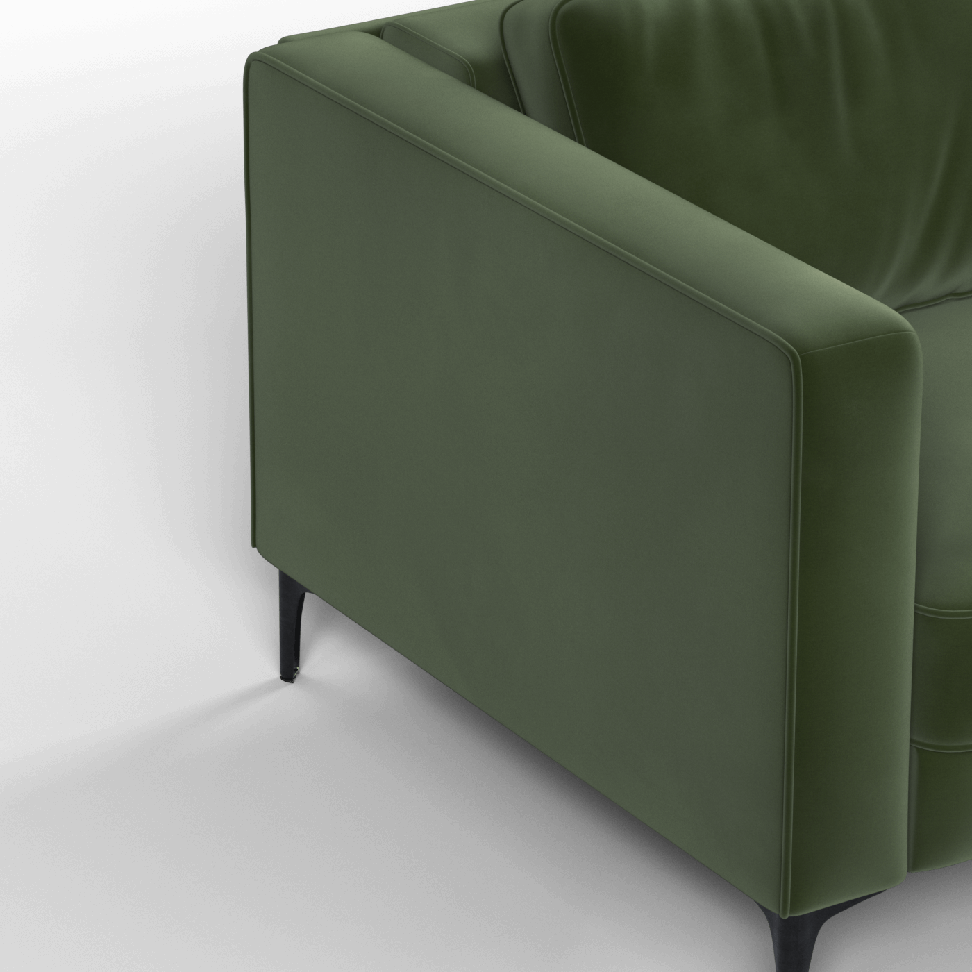 Nova Modern Silhouette Sofa