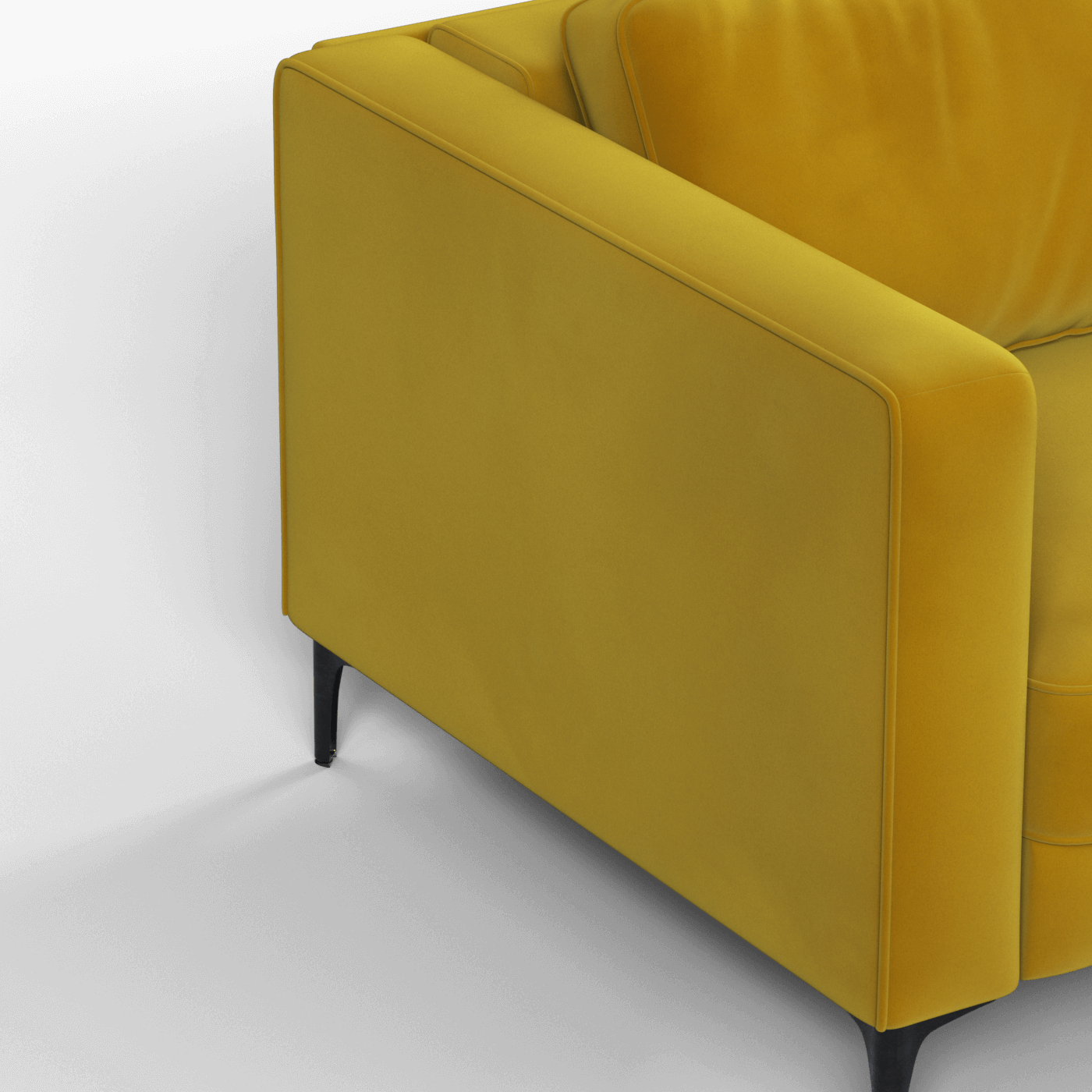Nova Modern Silhouette Sofa