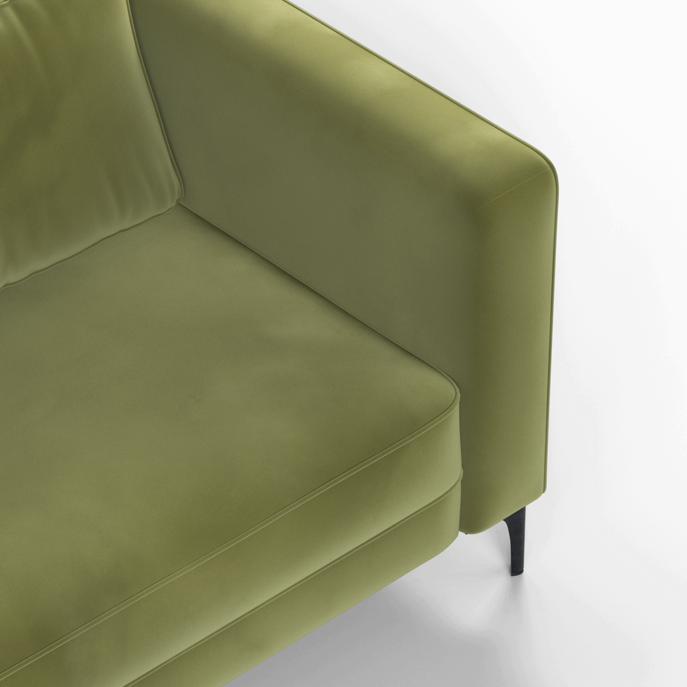 Nova Modern Silhouette Sofa