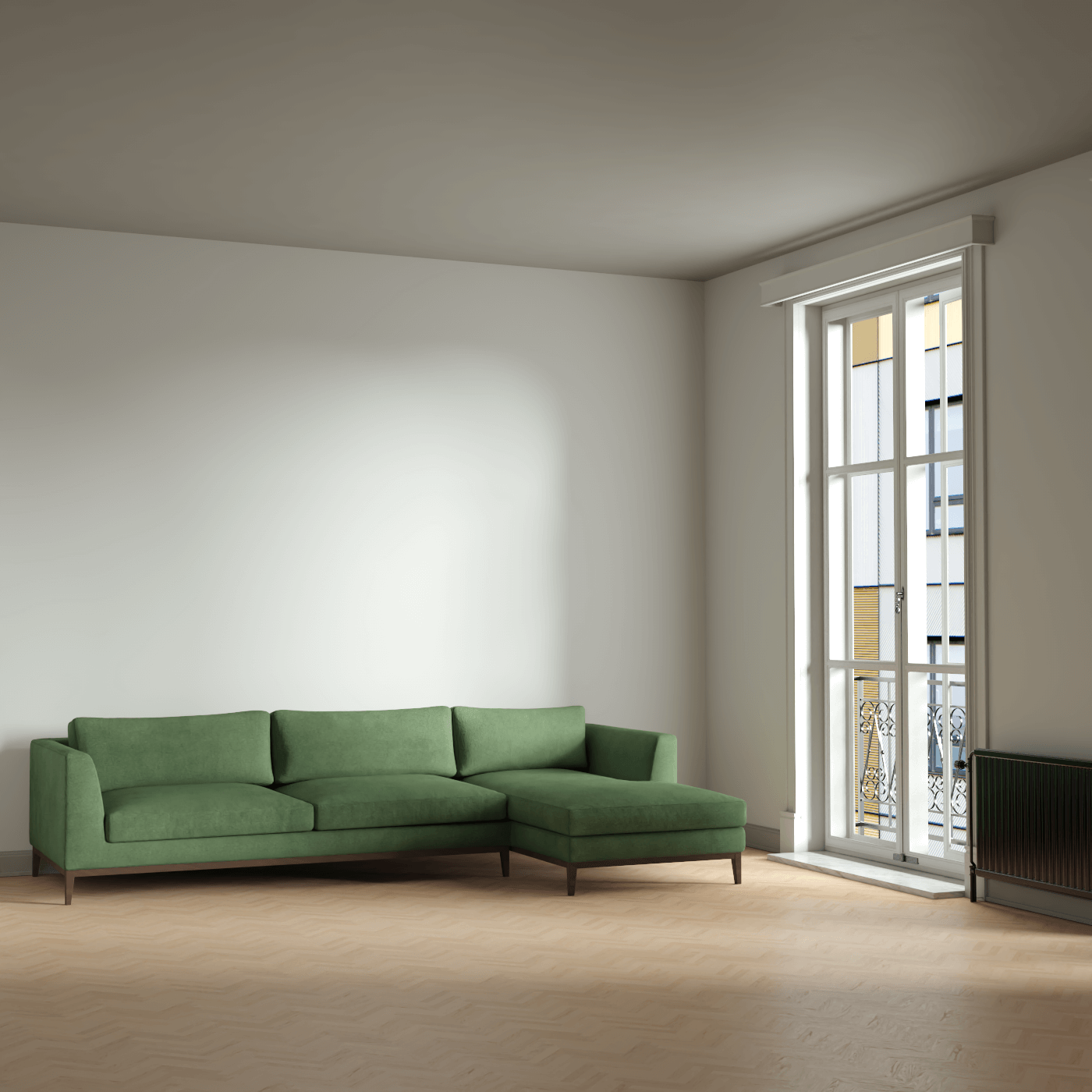 Porto Sectional Sofa – Premium Upholstery Options