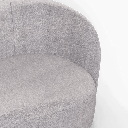 Posh Sofa - Curved Back Sofa with Continuous Base