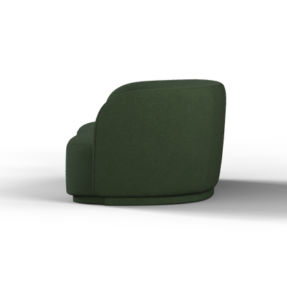 Posh Sofa - Curved Back Sofa with Continuous Base