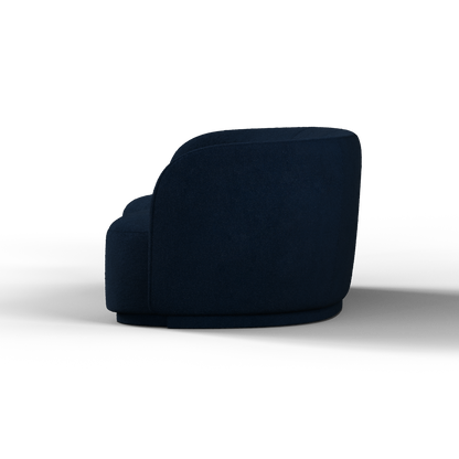 Posh Sofa - Curved Back Sofa with Continuous Base