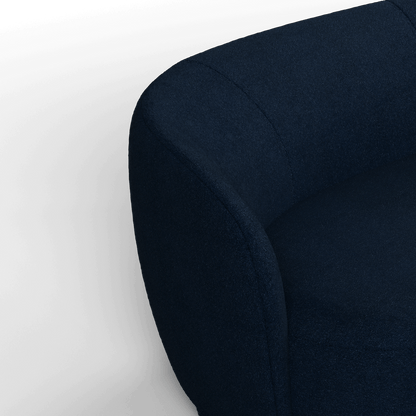 Posh Sofa - Curved Back Sofa with Continuous Base