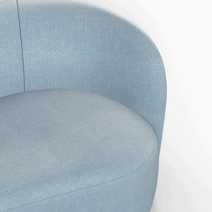 Posh Sofa - Curved Back Sofa with Continuous Base