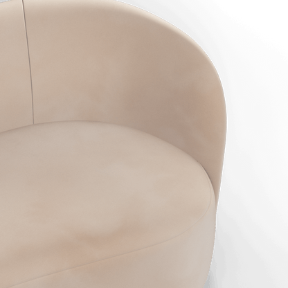 Posh Sofa - Curved Back Sofa with Continuous Base