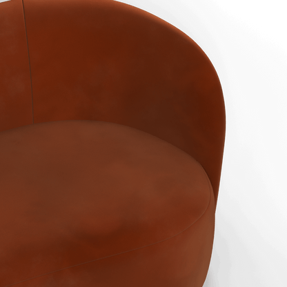 Posh Sofa - Curved Back Sofa with Continuous Base